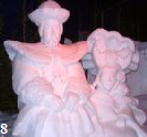 Eis und Schnee Skulpturen Festival in Brügge 2002