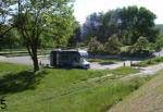 gef�hrlicher Stellplatz in Alba (Schwimmbad, Parco Tanaro)